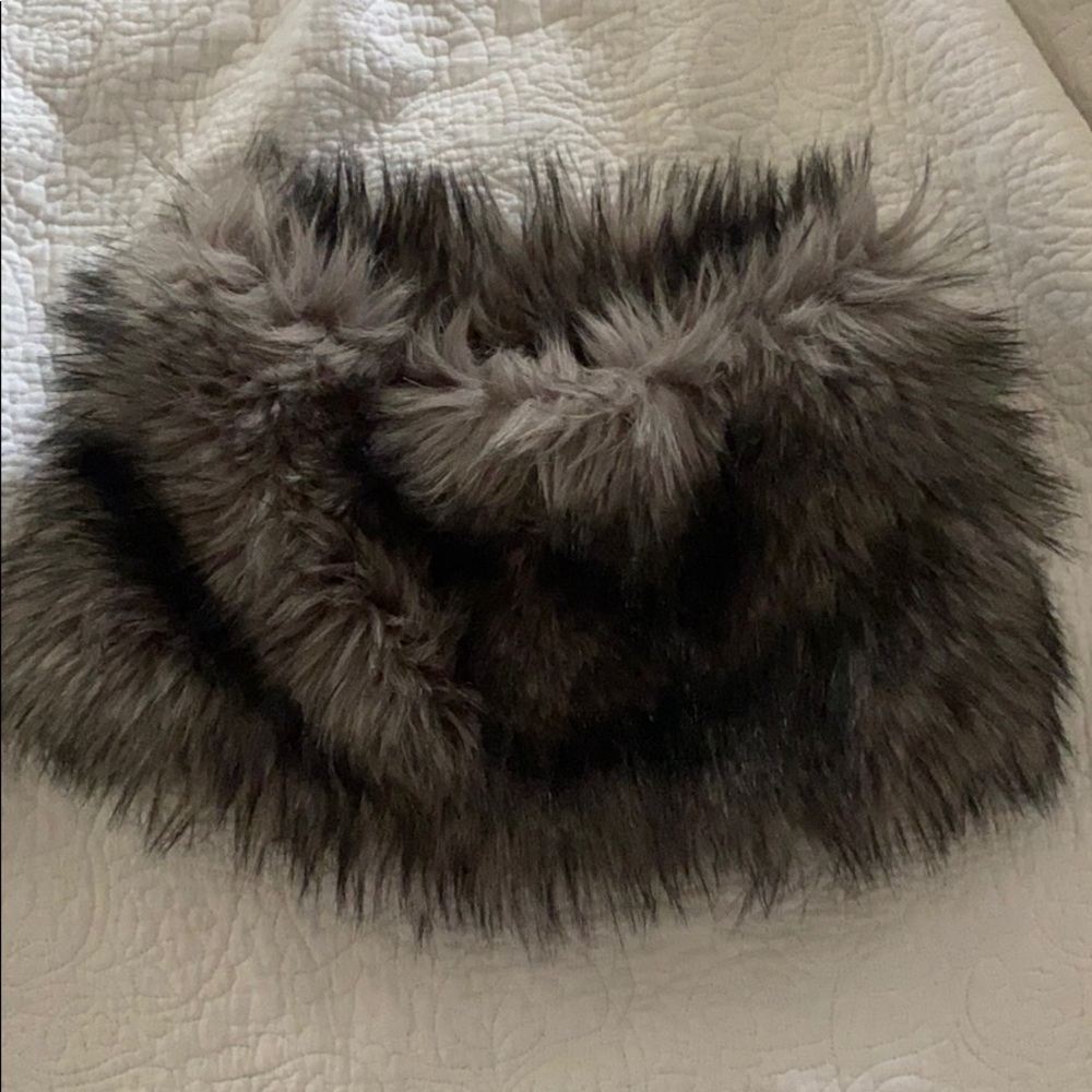 Michael Kors Faux Fur Infinity Neck Scarf